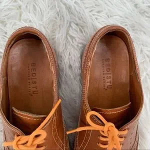 Bed Stü Brown Oxford Bovine Leather Shoes Men’s Size 8 Bed Stu Men main image 4